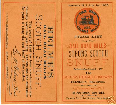 Snuff Advertisement